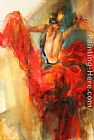 Anna Razumovskaya Famous Paintings - She Dances In Beauty 3